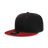 Decky 6 Panel High Profile Structured Acrylic/Polyester Snapback | Decky 6020 Black/Cardinal Standard