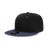 Decky 6 Panel High Profile Structured Acrylic/Polyester Snapback | Decky 6020 Black/Navy Standard
