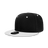 Decky 6 Panel High Profile Structured Acrylic/Polyester Snapback | Decky 6020 Black/White Standard