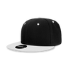 Decky 6 Panel High Profile Structured Acrylic/Polyester Snapback | Decky 6020 Black/White Standard