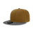 Decky 6 Panel High Profile Structured Acrylic/Polyester Snapback | Decky 6020 Coyote/Charcoal Standard