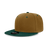 Decky 6 Panel High Profile Structured Acrylic/Polyester Snapback | Decky 6020 Coyote/Forest Standard
