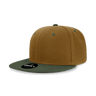 Decky 6 Panel High Profile Structured Acrylic/Polyester Snapback | Decky 6020 Coyote/Olive Standard