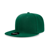Decky 6 Panel High Profile Structured Acrylic/Polyester Snapback | Decky 6020 Forest Standard