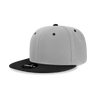 Decky 6 Panel High Profile Structured Acrylic/Polyester Snapback | Decky 6020 Grey/Black Standard