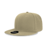 Decky 6 Panel High Profile Structured Acrylic/Polyester Snapback | Decky 6020 Khaki Standard