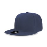 Decky 6 Panel High Profile Structured Acrylic/Polyester Snapback | Decky 6020 Navy Standard