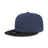 Decky 6 Panel High Profile Structured Acrylic/Polyester Snapback | Decky 6020 Navy/Black Standard