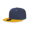 Decky 6 Panel High Profile Structured Acrylic/Polyester Snapback | Decky 6020 Navy/Gold Standard