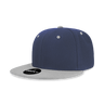 Decky 6 Panel High Profile Structured Acrylic/Polyester Snapback | Decky 6020 Navy/Grey Standard