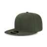 Decky 6 Panel High Profile Structured Acrylic/Polyester Snapback | Decky 6020 Olive Standard