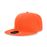 Decky 6 Panel High Profile Structured Acrylic/Polyester Snapback | Decky 6020 Orange Standard