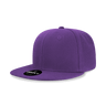 Decky 6 Panel High Profile Structured Acrylic/Polyester Snapback | Decky 6020 Purple Standard