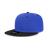 Decky 6 Panel High Profile Structured Acrylic/Polyester Snapback | Decky 6020 Royal/Black Standard
