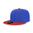 Decky 6 Panel High Profile Structured Acrylic/Polyester Snapback | Decky 6020 Royal/Red Standard