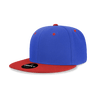 Decky 6 Panel High Profile Structured Acrylic/Polyester Snapback | Decky 6020 Royal/Red Standard