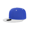 Decky 6 Panel High Profile Structured Acrylic/Polyester Snapback | Decky 6020 Royal/White Standard