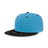 Decky 6 Panel High Profile Structured Acrylic/Polyester Snapback | Decky 6020 Sky/Black Standard
