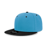 Decky 6 Panel High Profile Structured Acrylic/Polyester Snapback | Decky 6020 Sky/Black Standard