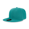 Decky 6 Panel High Profile Structured Acrylic/Polyester Snapback | Decky 6020 Teal Standard