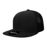 Decky 6 Panel High Profile Structured Acrylic/Polyester Trucker | Decky 1052 Black Standard