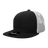 Decky 6 Panel High Profile Structured Acrylic/Polyester Trucker | Decky 1052 Black/White Standard