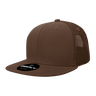 Decky 6 Panel High Profile Structured Acrylic/Polyester Trucker | Decky 1052 Brown Standard