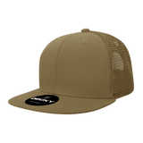 Decky 6 Panel High Profile Structured Acrylic/Polyester Trucker | Decky 1052 Coyote Standard