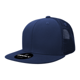 Decky 6 Panel High Profile Structured Acrylic/Polyester Trucker | Decky 1052 Navy Standard