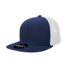 Decky 6 Panel High Profile Structured Acrylic/Polyester Trucker | Decky 1052 Navy/White OSFM