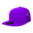 Decky 6 Panel High Profile Structured Acrylic/Polyester Trucker | Decky 1052 Purple Standard