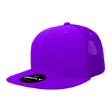 Decky 6 Panel High Profile Structured Acrylic/Polyester Trucker | Decky 1052 Purple Standard