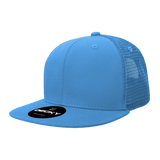Decky 6 Panel High Profile Structured Acrylic/Polyester Trucker | Decky 1052 Sky Blue Standard