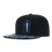 Decky 6 Panel High Profile Structured Bandanna Bill Snapback | Decky 1093 Black/Navy OSFM
