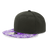 Decky 6 Panel High Profile Structured Bandanna Bill Snapback | Decky 1093 Black/Purple Standard