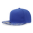 Decky 6 Panel High Profile Structured Bandanna Bill Snapback | Decky 1093 Royal/Royal OSFM