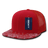 Decky 6 Panel High Profile Structured Bandanna Bill Trucker | Decky 1083 Red/Red OSFM