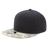 Decky 6 Panel High Profile Structured Camo Snapback | Decky 1047 ACU/Black/Black OSFM