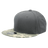 Decky 6 Panel High Profile Structured Camo Snapback | Decky 1047 ACU/Dark Grey/Dark Grey OSFM