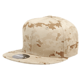 Decky 6 Panel High Profile Structured Camo Snapback | Decky 1047 Des/Des/Des OSFM