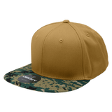 Decky 6 Panel High Profile Structured Camo Snapback | Decky 1047 MCU/Coyote/Coyote OSFM