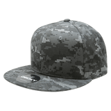 Decky 6 Panel High Profile Structured Camo Snapback | Decky 1047 NTG OSFM