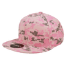 Decky 6 Panel High Profile Structured Camo Snapback | Decky 1047 Pink Digital OSFM