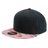 Decky 6 Panel High Profile Structured Camo Snapback | Decky 1047 PKD/Black/Black OSFM