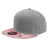Decky 6 Panel High Profile Structured Camo Snapback | Decky 1047 PKD/Grey/Grey OSFM