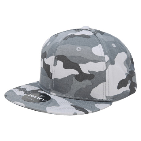 Decky 6 Panel High Profile Structured Camo Snapback | Decky 1047 Urban OSFM