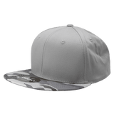Decky 6 Panel High Profile Structured Camo Snapback | Decky 1047 URB/Grey/Grey OSFM