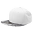Decky 6 Panel High Profile Structured Camo Snapback | Decky 1047 URB/White/White OSFM