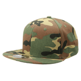 Decky 6 Panel High Profile Structured Camo Snapback | Decky 1047 Woodland OSFM