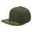 Decky 6 Panel High Profile Structured Camo Snapback | Decky 1047 Woodland/Olive/Olive OSFM